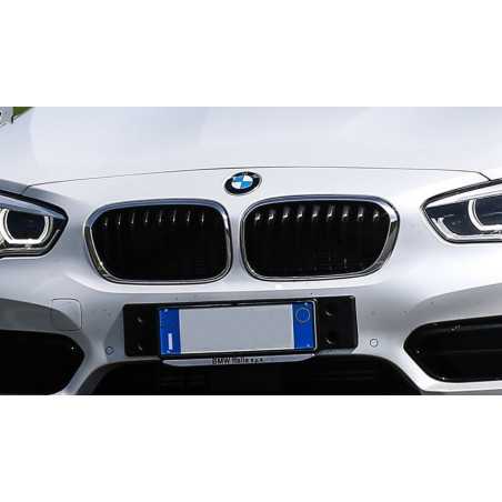 Grilles de Calandre pour BMW Série 1 F20/F21 a partir de 2015 noir mat