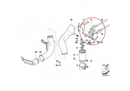 Radiateur de carburant pour BMW Série 5 E39 (diesel uniquement)