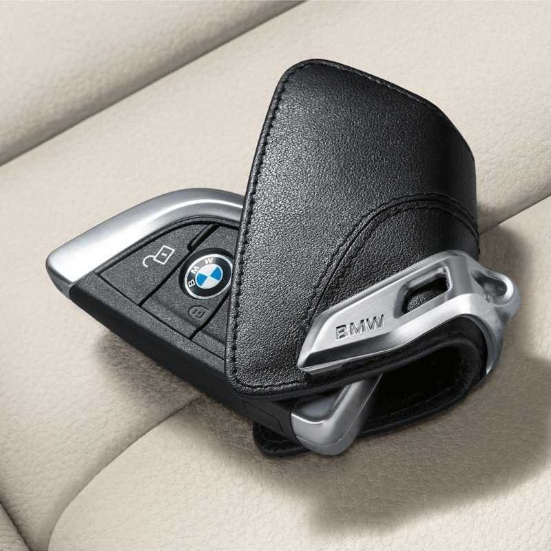 Étui à clés de voiture BMW fait à la main, housse de porte-clés de