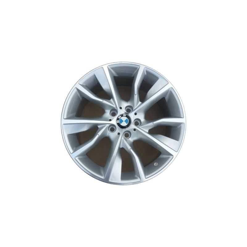 Jante style 402 turbine, bicolore « Reflexsilber »/rebord de jante poli pour BMW Série 4 F32 F33 F36