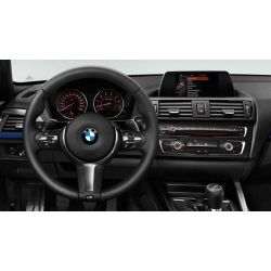 Housse de Volant de Voiture pour BMW E90 (berline) E91 (Touring) E92 E93 X1  E84 E87 E81 E82 E88 Tissu antidérapant Bricolage Cousu à la Main
