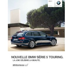 Notice d'utilisation du véhicule pour BMW Série 5 E39 E60 E61 F10 F11 F07