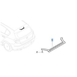 Troisème feu stop arrière pour BMW Série 1 E81 E87