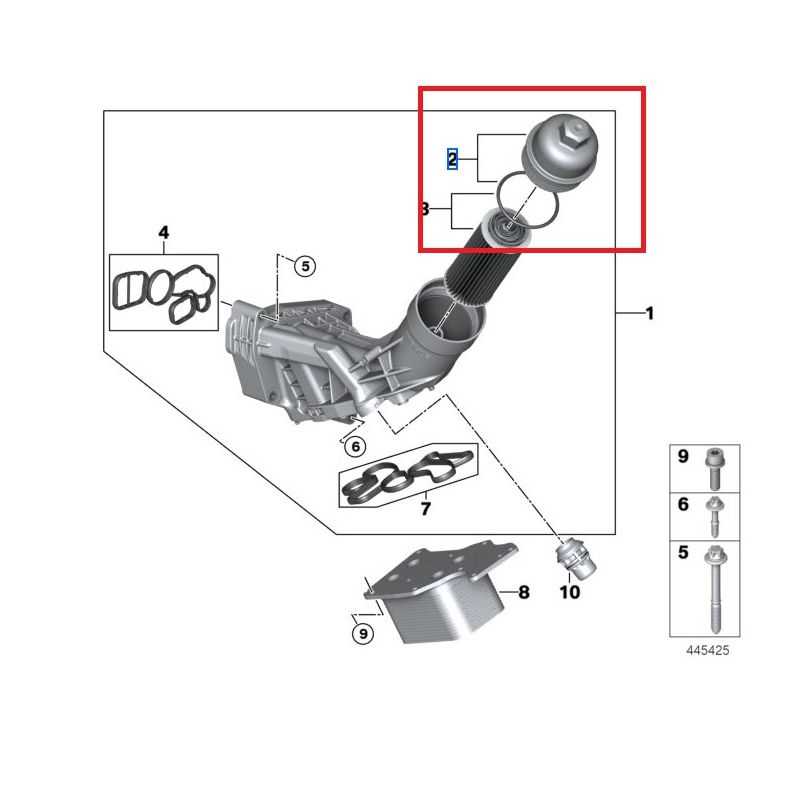 Couvercle De Filtre Huile Pour Bmw S Rie E