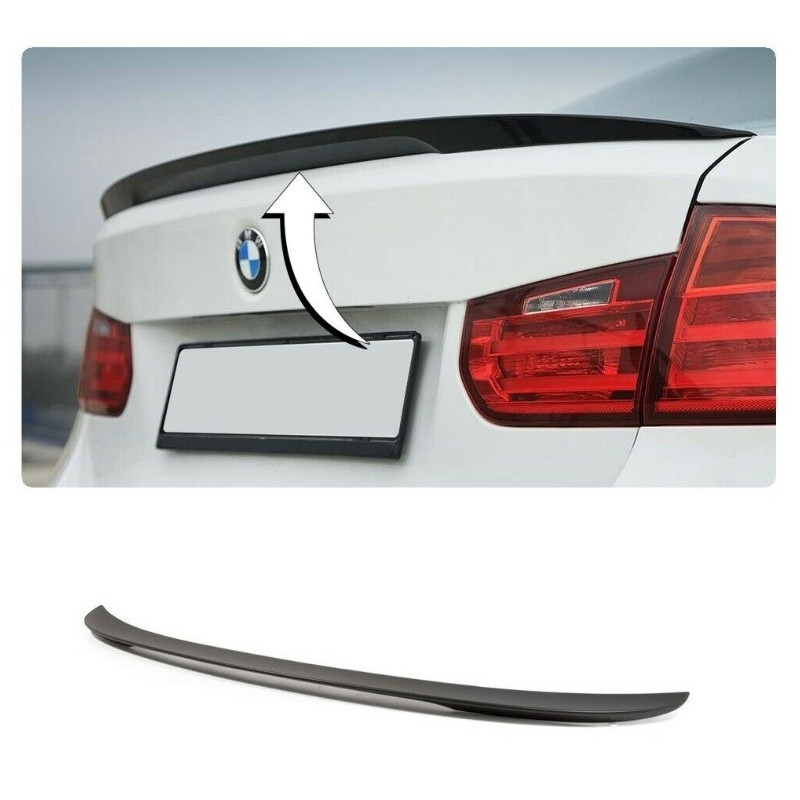 Protection de pare-chocs arrière Noir pour BMW Série 3 F30