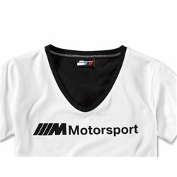 BMW M Motorsport t-shirt homme logo d`origine BMW blk/wht, XL