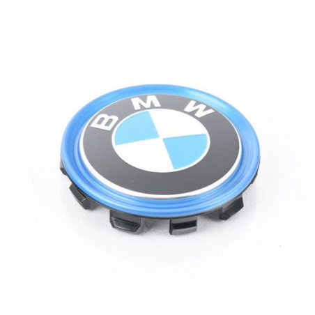 OEM les chapeaux de roue de voiture du centre de la qualité de couverture  pour BMW 1 3 5 6 7 X Z 68mm 2,67' 10 Broches Colliers de couleur bleu  blanche