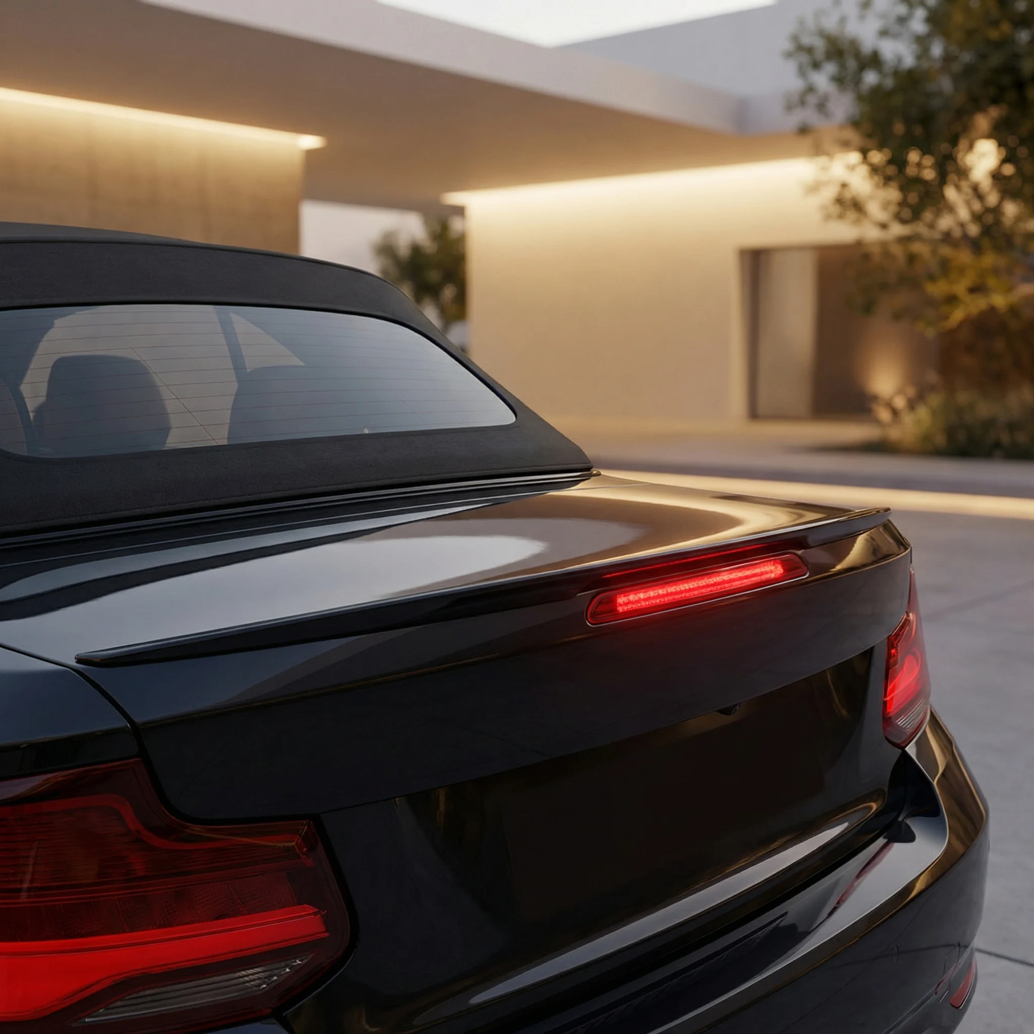 Troisième feu stop arrière pour BMW Série 2 Cabriolet F23 – visuel en situation sur véhicule BMW