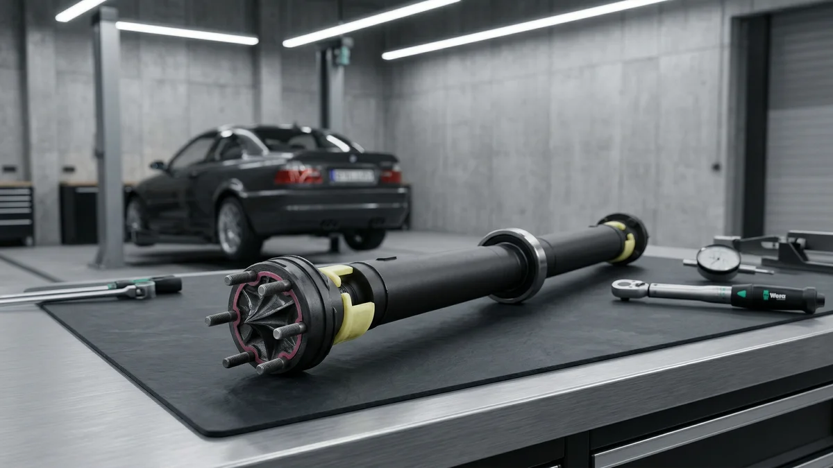 Arbre de transmission BMW : Pannes, symptômes et entretien