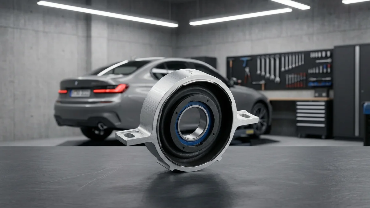 Palier intermediaire aluminium arbre de transmission pour BMW Série 3 G20 G21 (320e / 330e uniquement) — visuel en situation sur une BMW Série 3