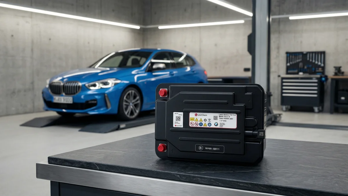 Batterie 48 V pour BMW Série 5 G30 G31 — visuel en situation sur une BMW Série 1
