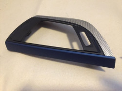 Cache tableau de bord Alu Hexagon "blue" coté conducteur pour BMW Série 1 F20 F21