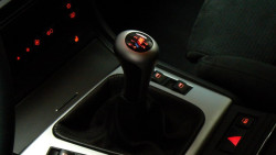 Pommeau de vitesse cuir lumineux pour BMW Série 3 E46 M3 Coupé et Cabriolet