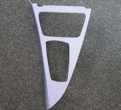 Cache de console centrale Aluminium finition HEXAGON pour BMW Série 6 F12 F13 F06 GC