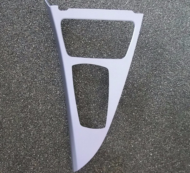 Cache de console centrale Aluminium finition HEXAGON pour BMW Série 6 F12 F13 F06 GC