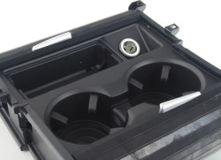 Porte-gobelets de console centrale avant avec tiroirs coulissants pour BMW X6 E71