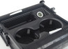 Porte-gobelets de console centrale avant avec tiroirs coulissants pour BMW X6 E71