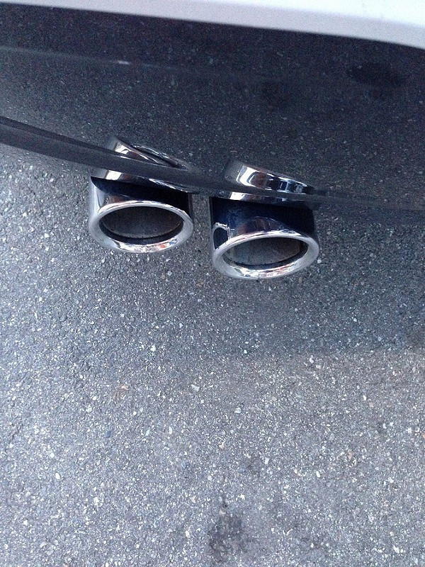 Embout d'échappement Chromé BMW Série 1 F20 F21 (125d seulement)