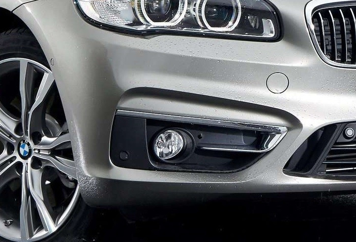 Grilles entrée d'air chromées pour BMW Série 2 Active Tourer F45 et Gran Tourer F46