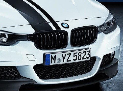Grilles de calandres BMW Performance (les deux cotés) pour BMW Série 3 F30 F31