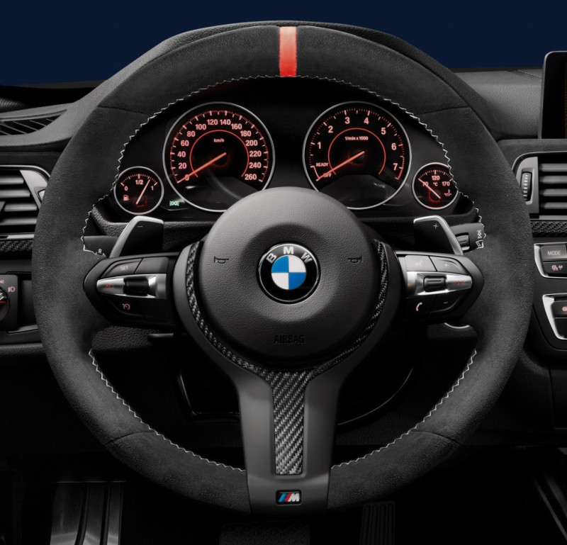 Volant couronne de direction BMW M Performance pour BMW Série 3 F30 F31 F34 GT