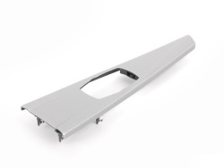 Cache console centrale "satin-silber" mat pour BMW Série 4 F32 F33 F36 GC﻿