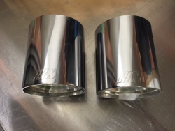 Embouts d'échappement chromés pour BMW Série 6 GT G32
