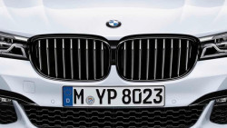 Grilles de calandre BMW M Performance, noires pour BMW Série 7 G11 G12