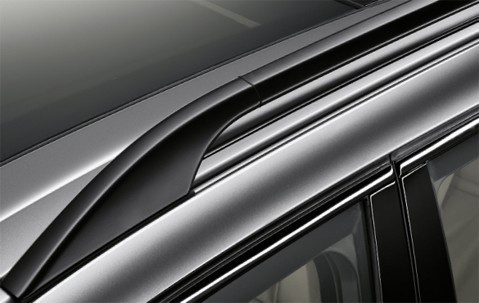 Rails de toit noirs BMW X5 E70 F15