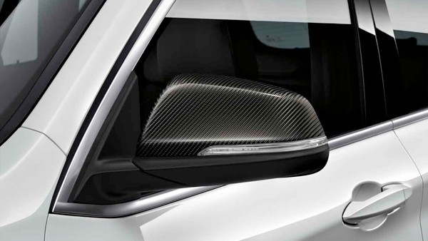 Coques de rétroviseurs extérieurs BMW M Performance carbone pour BMW X1 F48