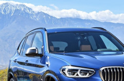 Rails de toit noir brillant BMW X3 G01