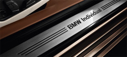 Seuils de portes éclairés avant "BMW Indivudual" pour BMW X6 F16 ﻿