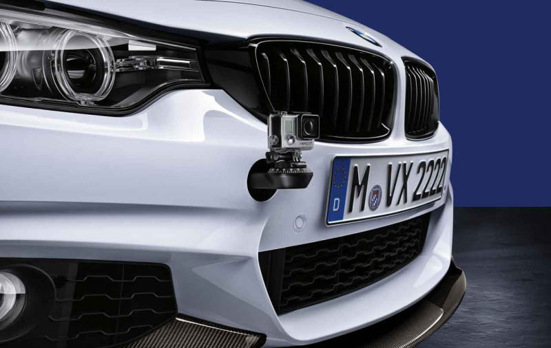 Fixation Track Fix BMW M Performance pour caméras GoPro BMW Série 2 F22 F23 F45 F46