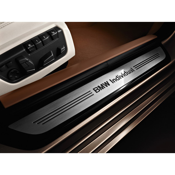 Barres de seuil BMW INDIVIDUAL avant gauche et droite BMW M pour BMW Série 4 F32 F33 F36