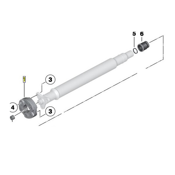 Flector de pont arrière pour BMW Z4 E89