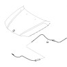 Câble à tirette d'ouverture de capot (partie arrière) pour BMW Série 1 E81 E82 E87 E88