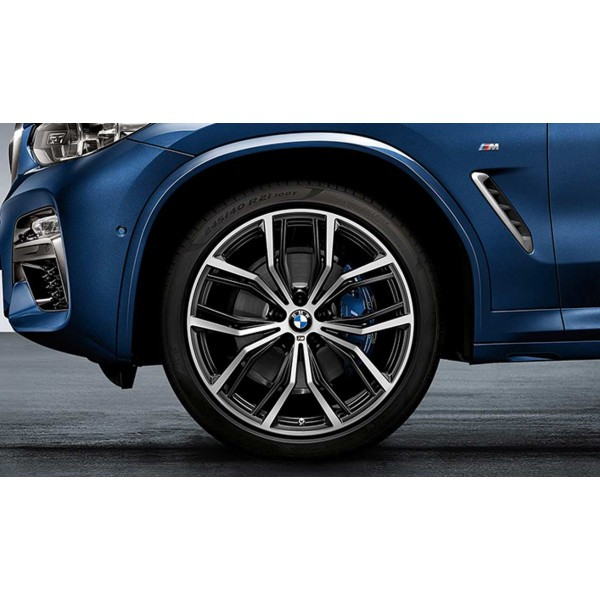 Jante 21" style 701M à rayons en V, pour BMW X3 G01