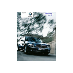 Notice d'utilisation du véhicule pour BMW Série 7 E65 E66