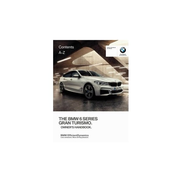 Notice d'utilisation du véhicule pour BMW Série 6 Gran Turismo G32