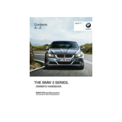 Notice d'utilisation du véhicule pour BMW Série 3 E90 E91 E92 E93