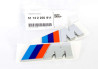Logo de coffre hayon (85mm x 30 mm) BMW M Série 3
