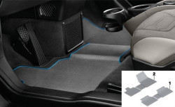 Jeu de tapis de sol tout temps pour BMW I3