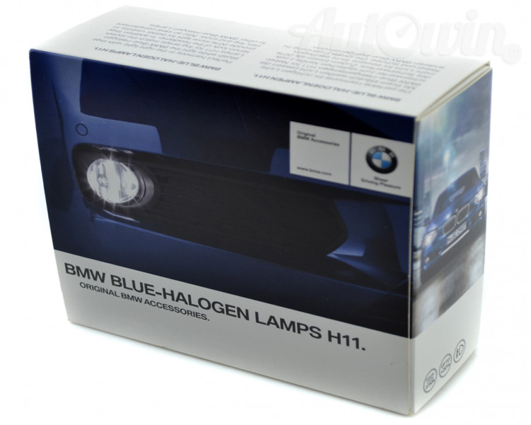 Ampoules halogènes phares antibrouillard BMW Blue 2xH11 pour BMW Série 1 E81 E82 E87 E88