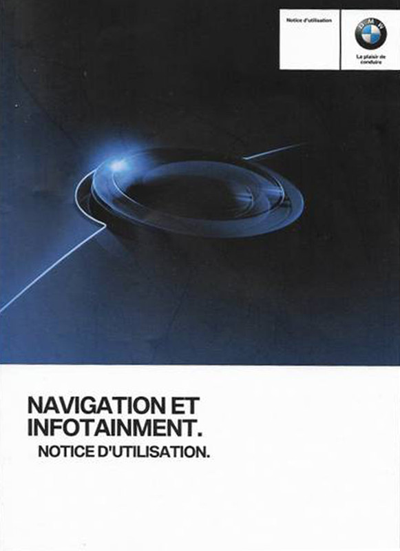 Notice d'utilisation infotainment CIC controller en Français pour BMW Série 7 G11 G12