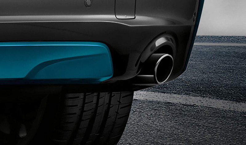 Embout d'échappement noir pour BMW Série 3 F30 F31