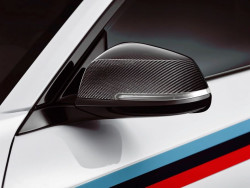 Coques de rétroviseurs extérieurs BMW M Performance carbone pour BMW Série 2 Coupé (F22) Cabriolet (F23)