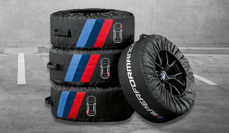 Housses de pneu M Performance pour BMW i8 Coupé