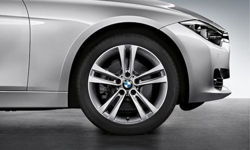 Jante Style 397 à rayons doubles polie brillant pour BMW Série 3 F30 F31 F34