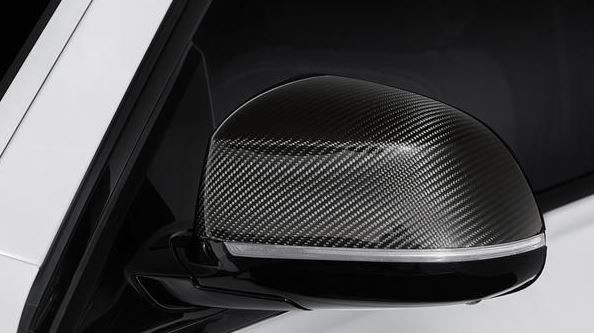 Coques de rétroviseurs extérieurs BMW M Performance carbone pour BMW X4 F26