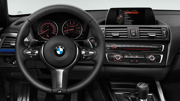 Cache de volant noir/chromé pour BMW Série 3 F30 F31 F34 GT